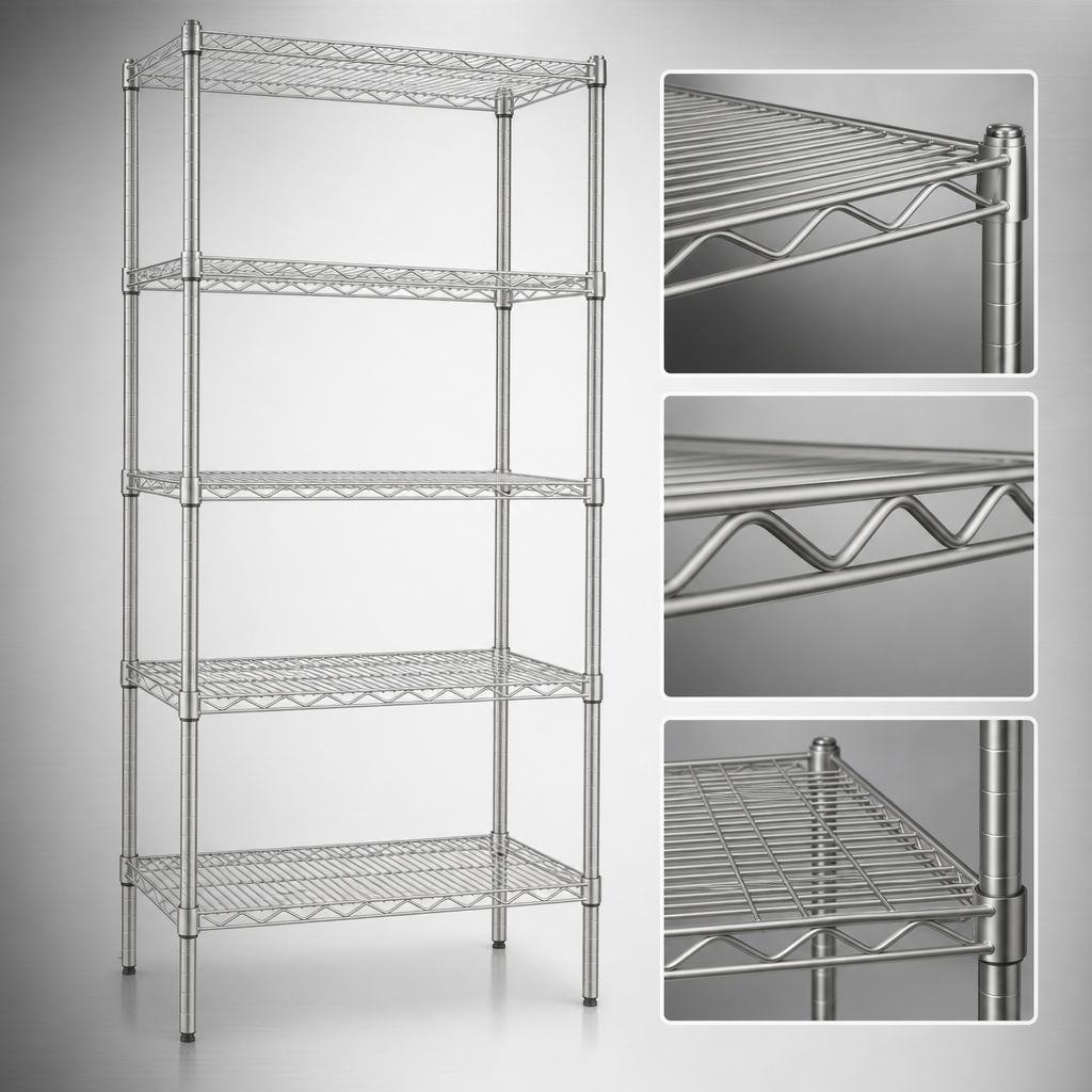 Patented QuadTruss® Shelves