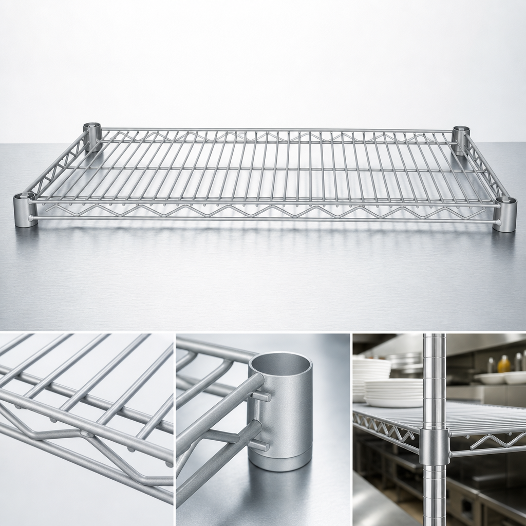 Silver Epoxy-Coated Finish