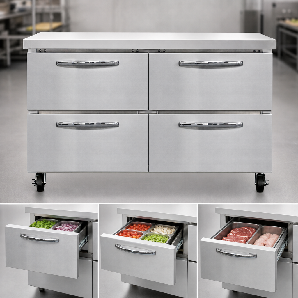 Four Drawer Configuration