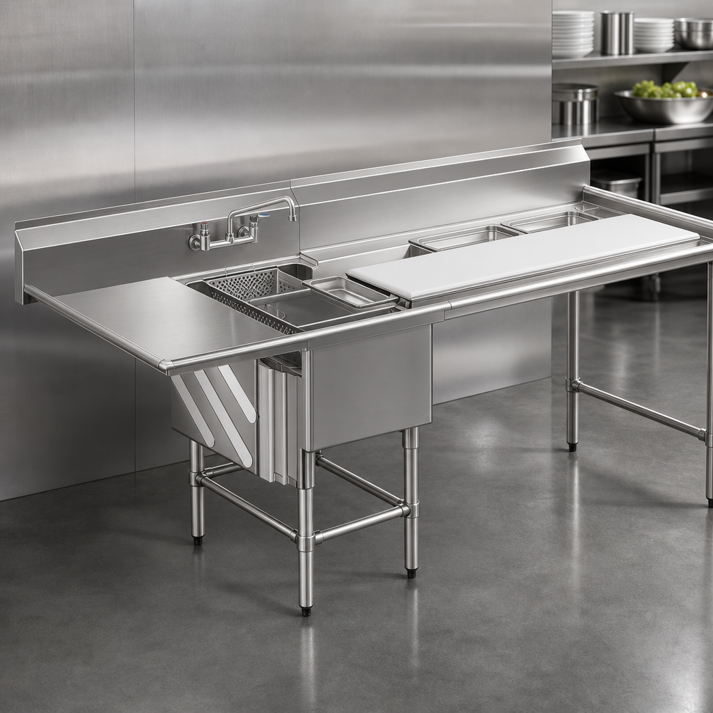 Heavy-Duty Stainless Steel Construction
