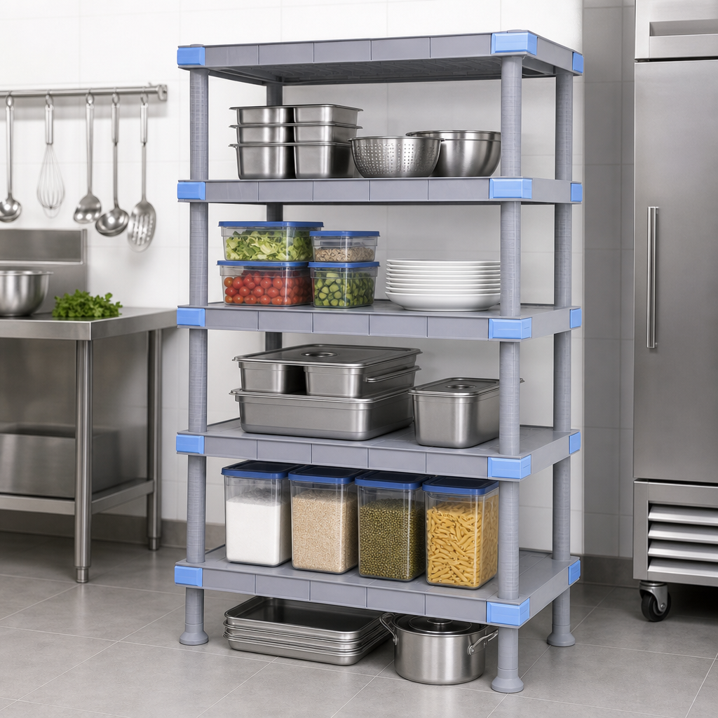 Five Solid Shelves
