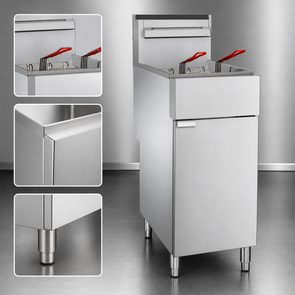 Heavy-Duty Stainless Steel Construction