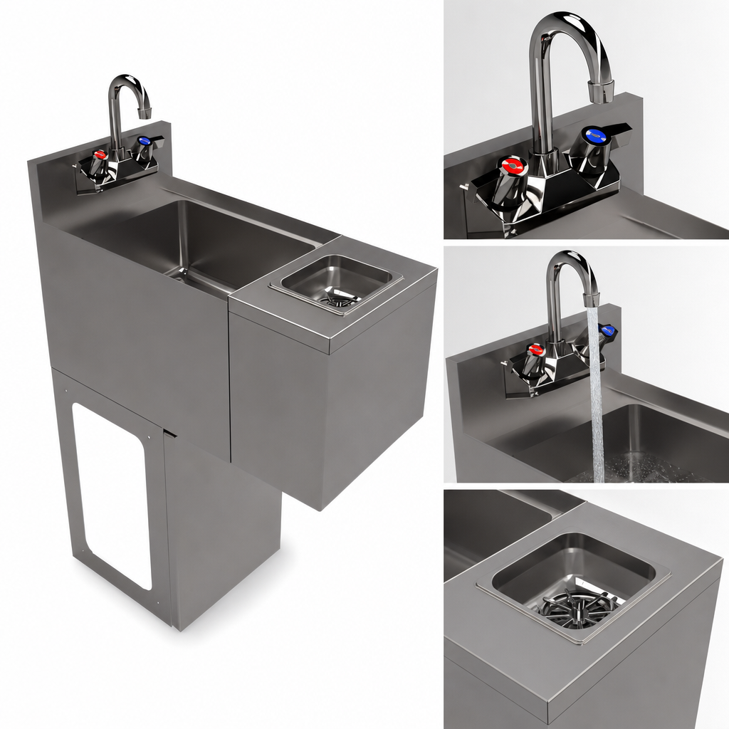 Splash-Mount Lead-Free Faucet