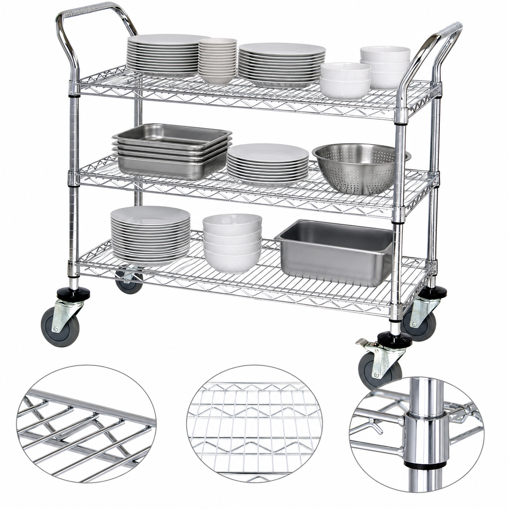 Three Wire Shelves