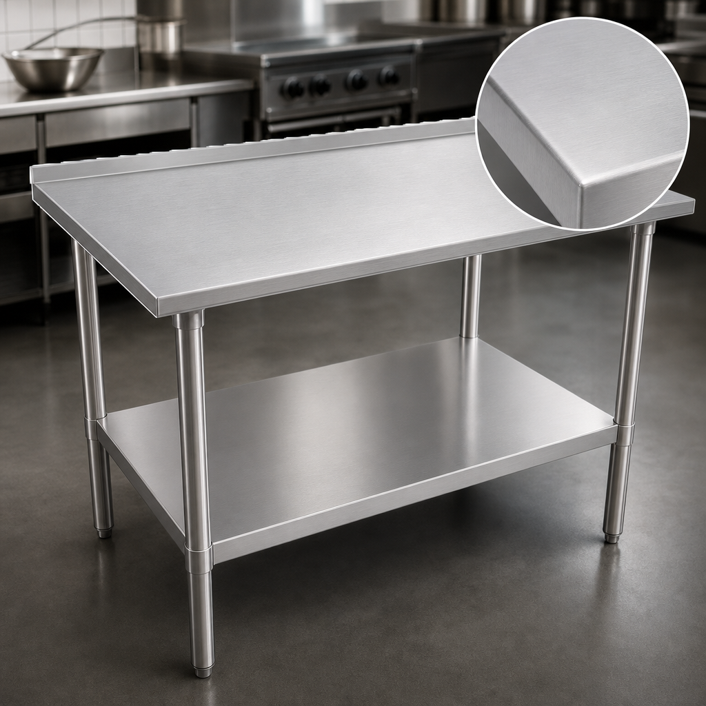 16-Gauge 300 Series Stainless Steel Top