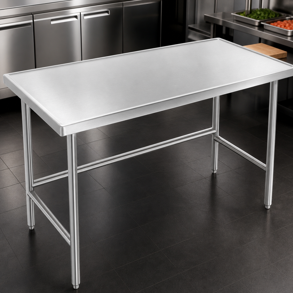 14-Gauge 304 Stainless Steel Top