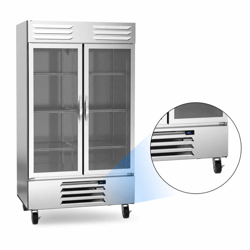 Bottom-Mounted Self-Contained Refrigeration