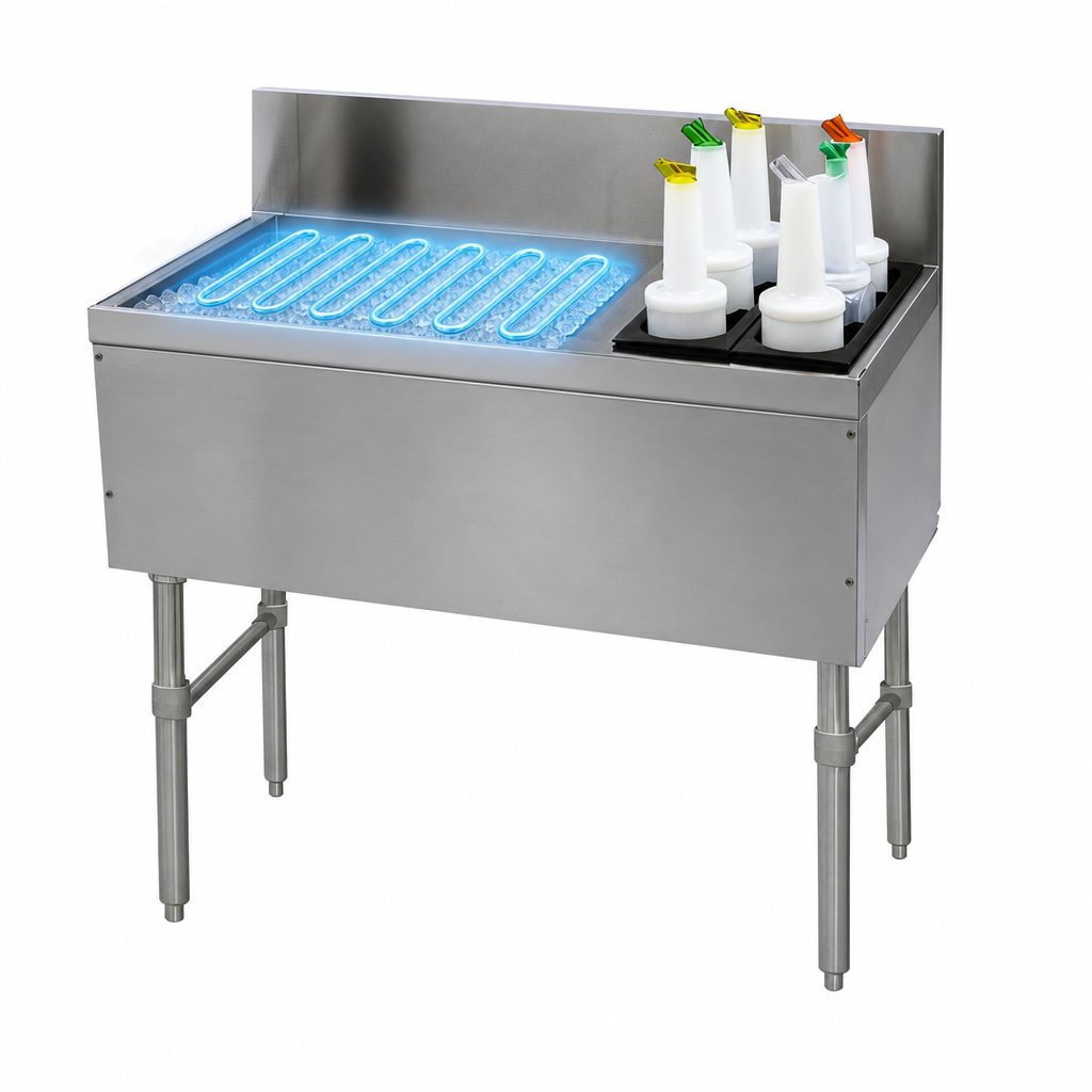 10-Circuit Cast Aluminum Cold Plate