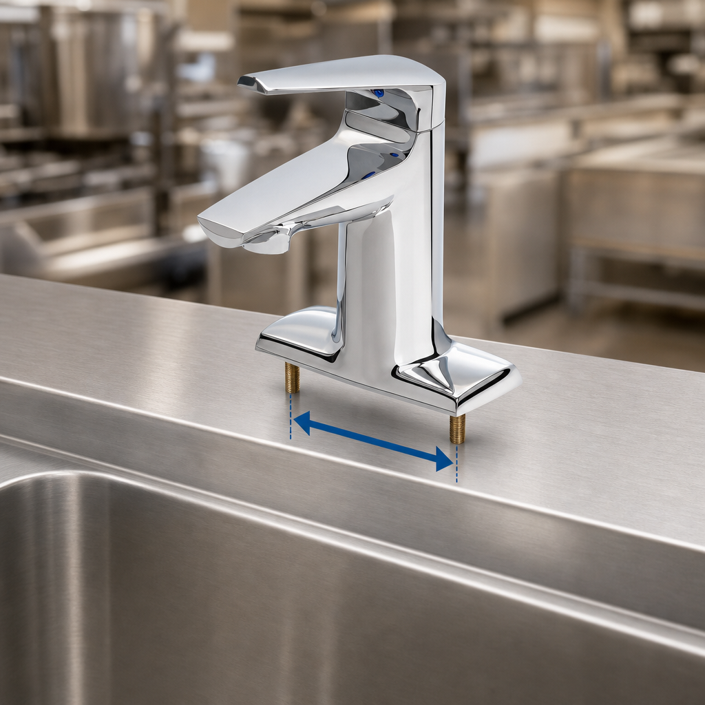 4-Inch Centerset Deck Mount