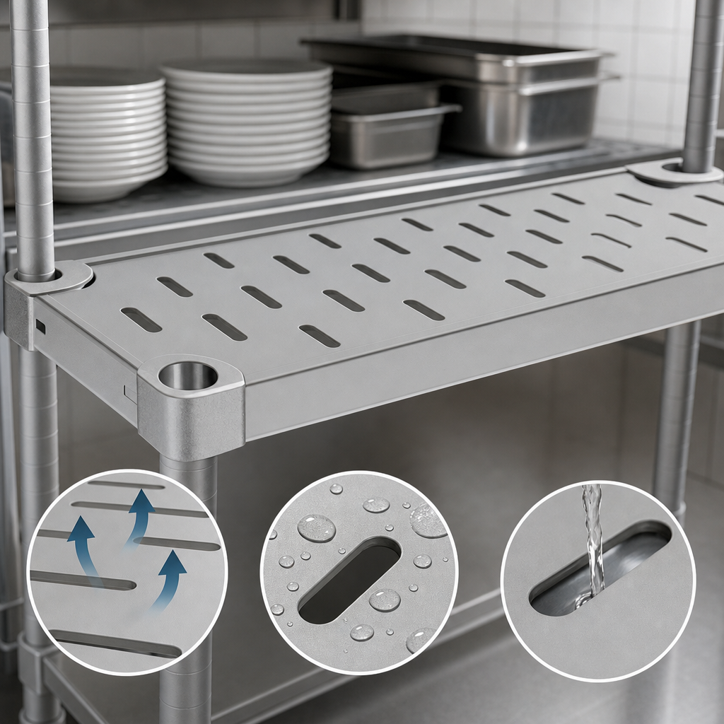 Louvered Shelf Top