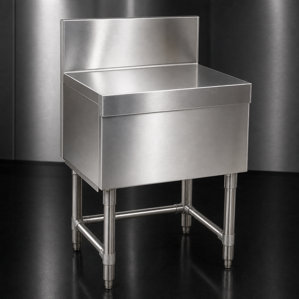 20-Gauge Type 304 Stainless Steel Construction