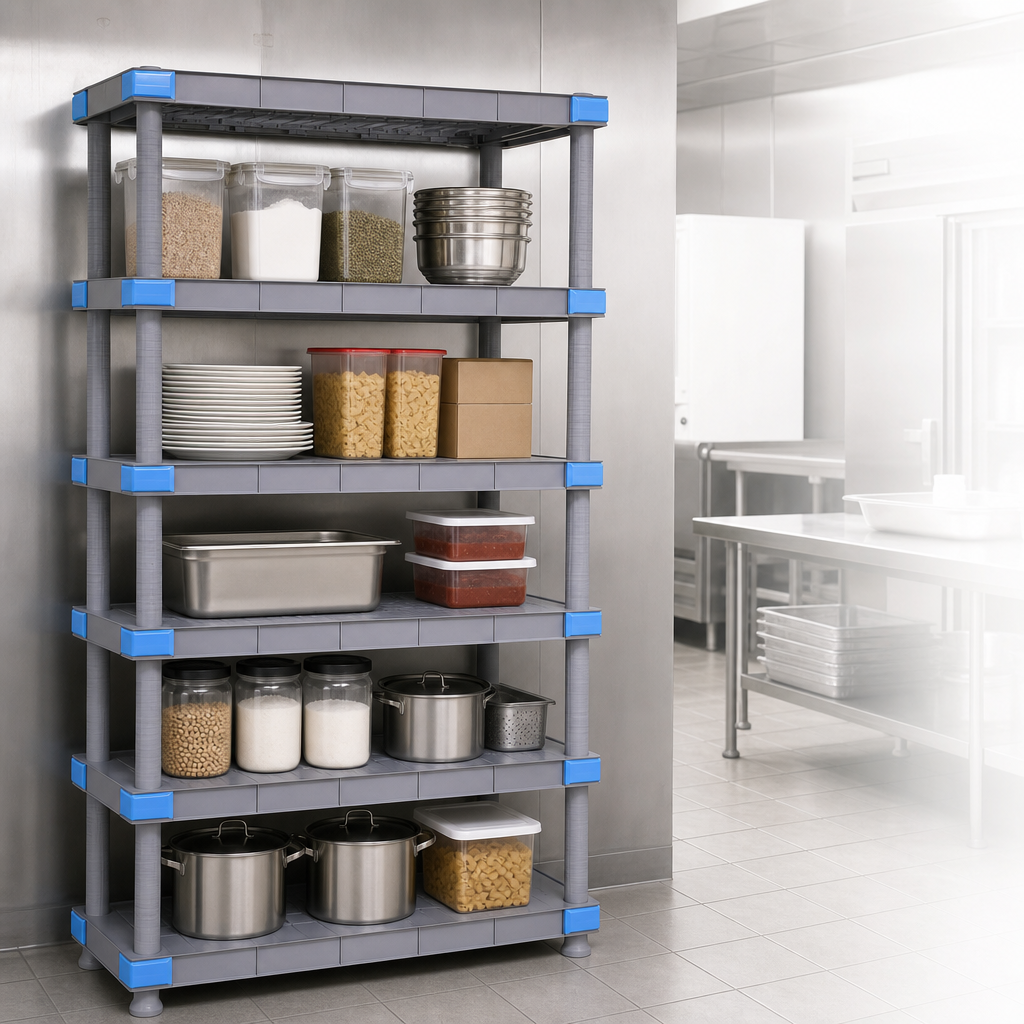 Five Solid Shelves