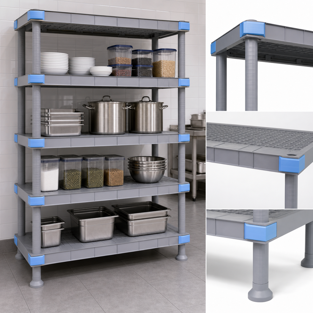 Five Solid Shelves
