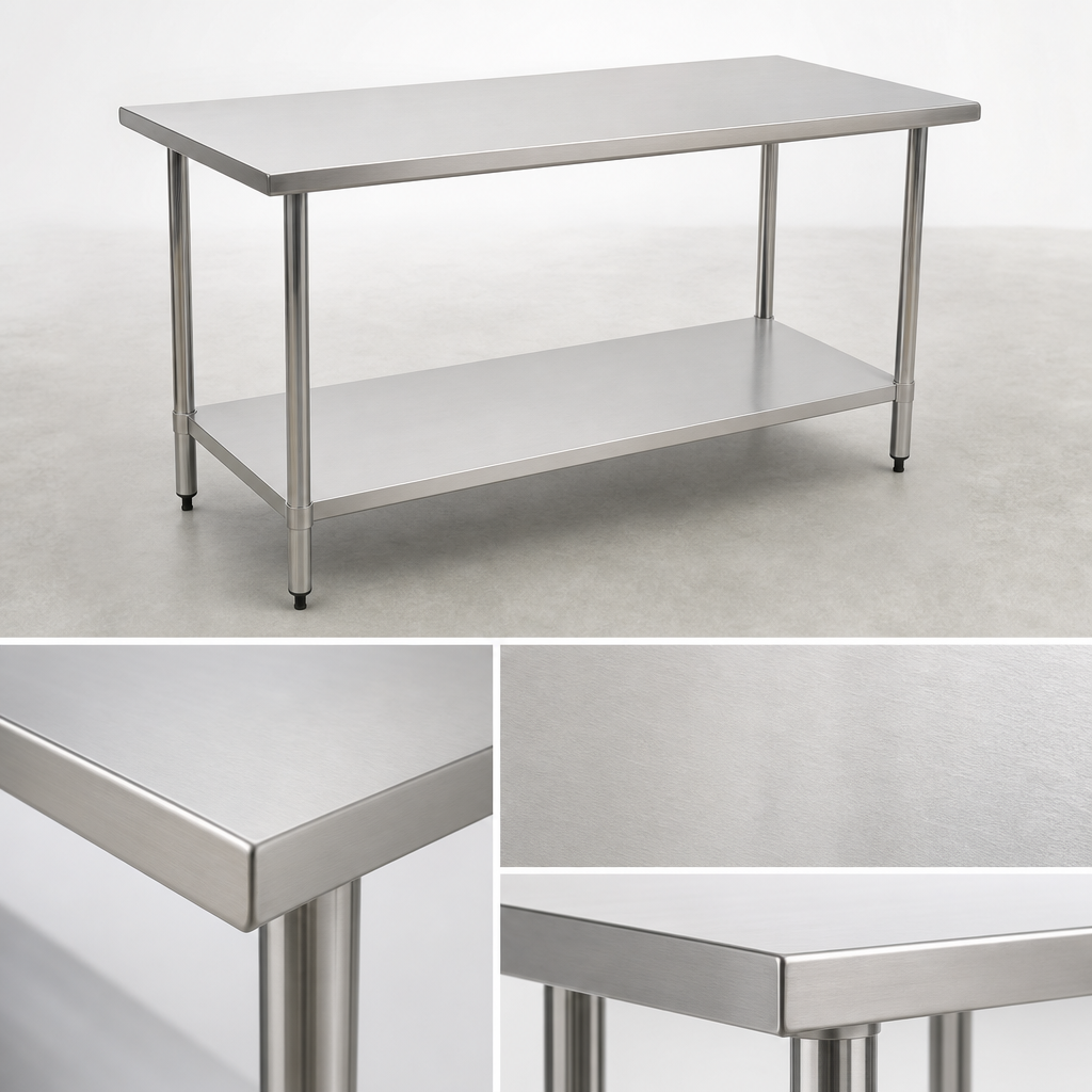 16 Gauge 300 Series Stainless Steel Top