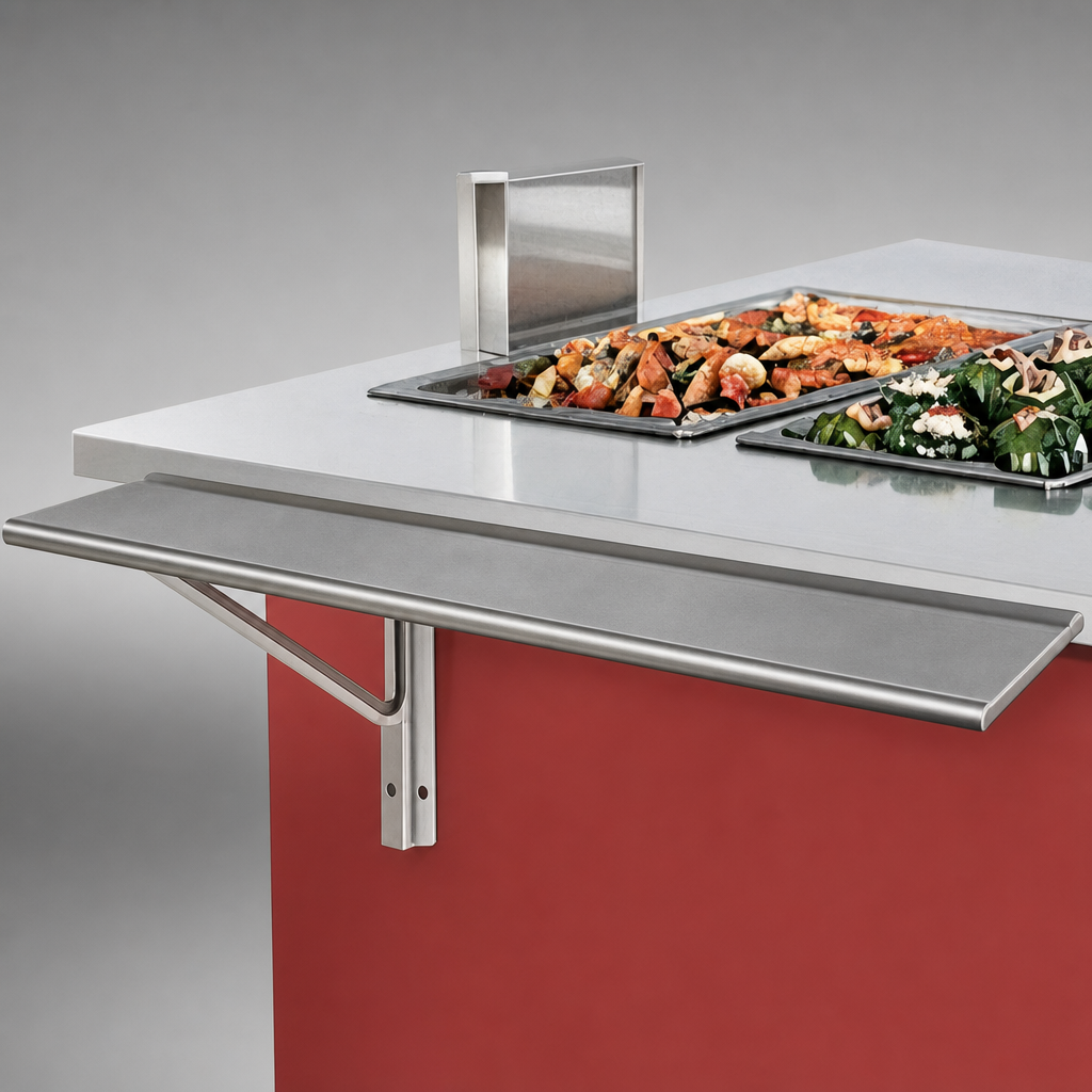 Customer-Side Plate Rest