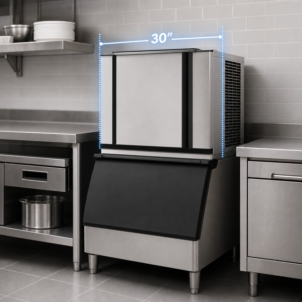 30-Inch Wide Space-Saving Design