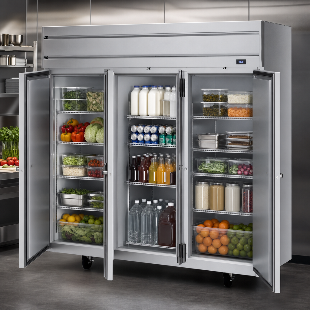 Three-Section Storage