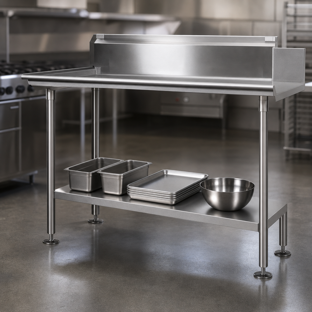 18/300 Series Stainless Steel Shelf