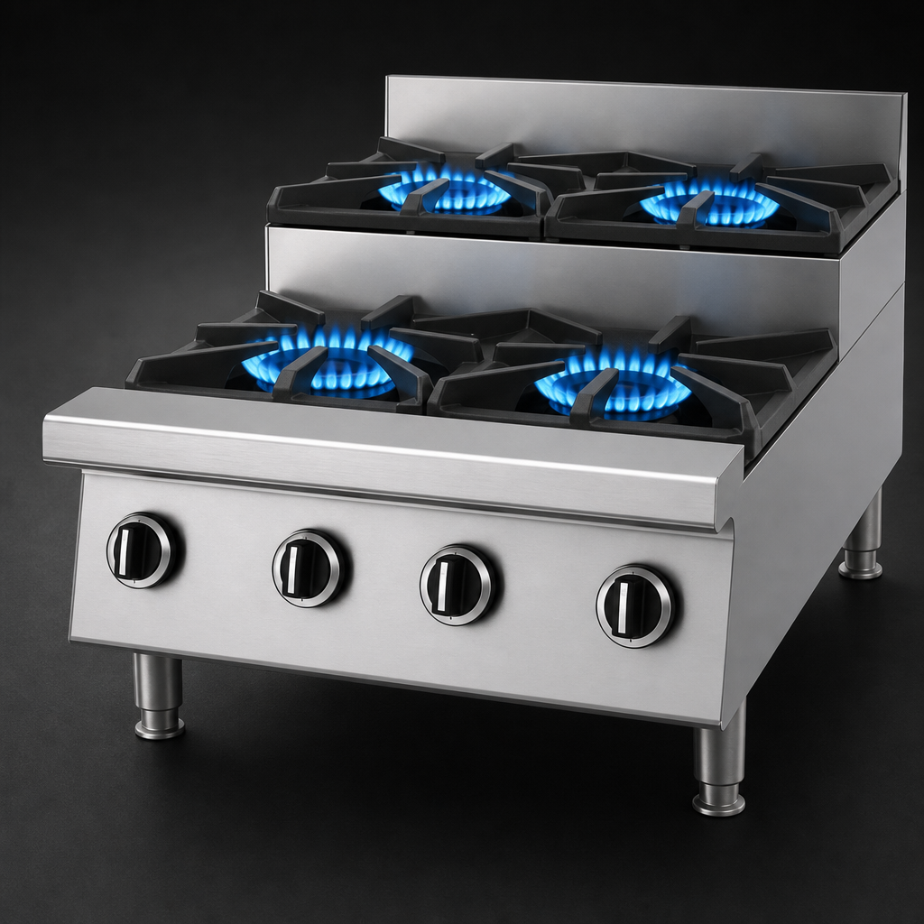 High-Output Individual Burners
