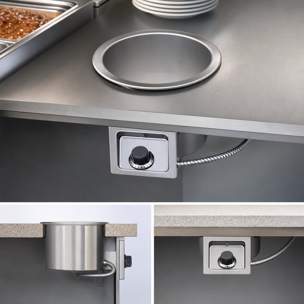 Top-Mount Drop-In Design
