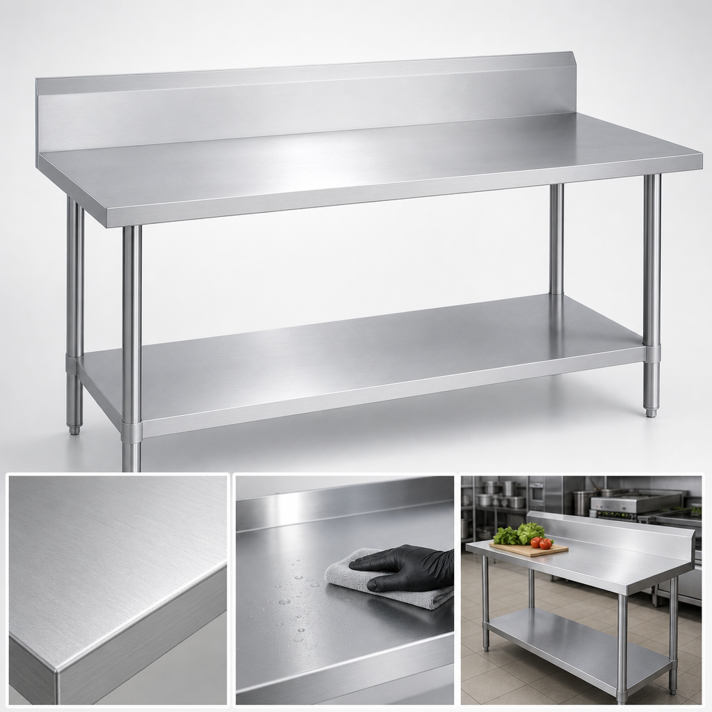 14-Gauge 300 Series Stainless Steel Top
