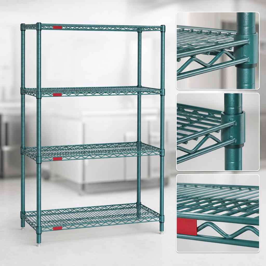 Patented QuadTruss® Shelf Design