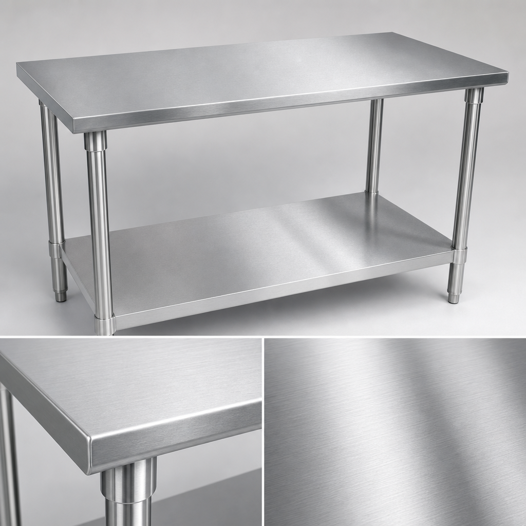16-Gauge 300 Series Stainless Steel Top