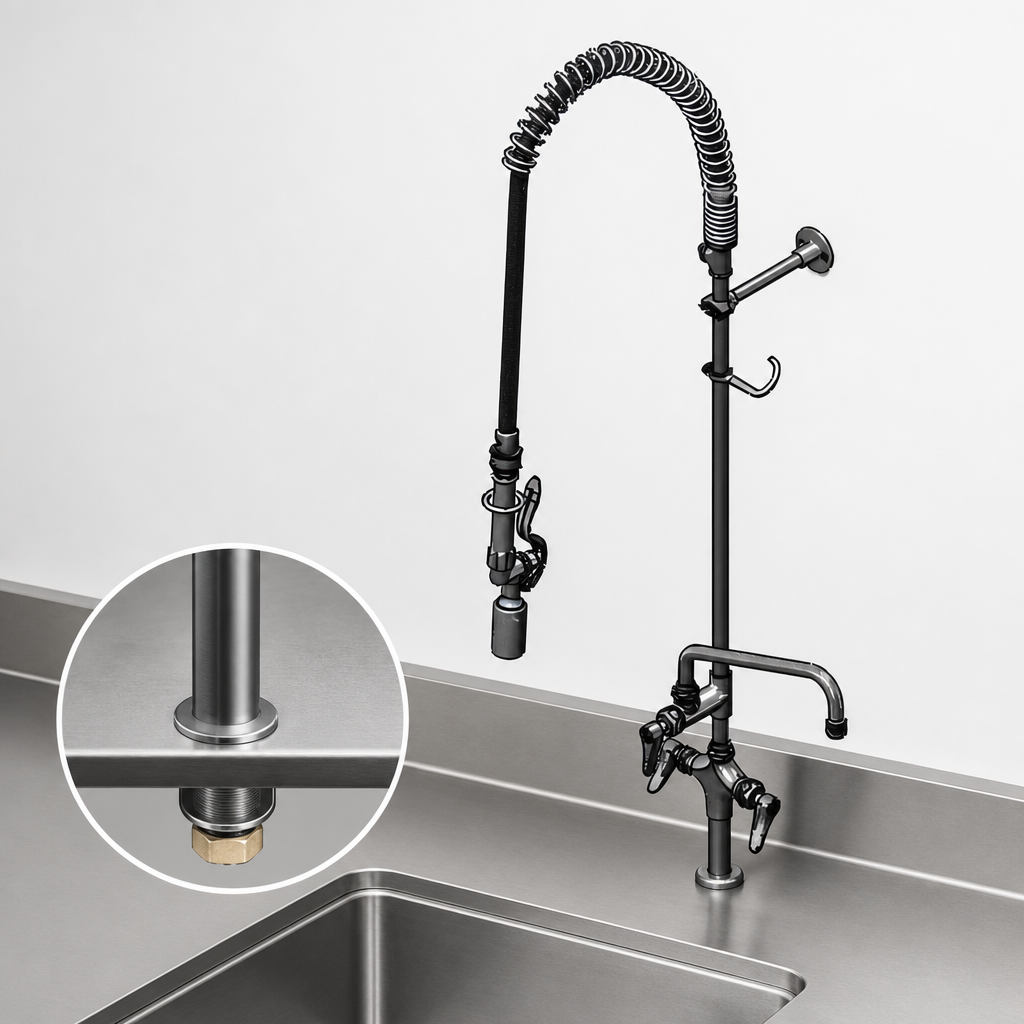 Single-Hole Deck Mount Design