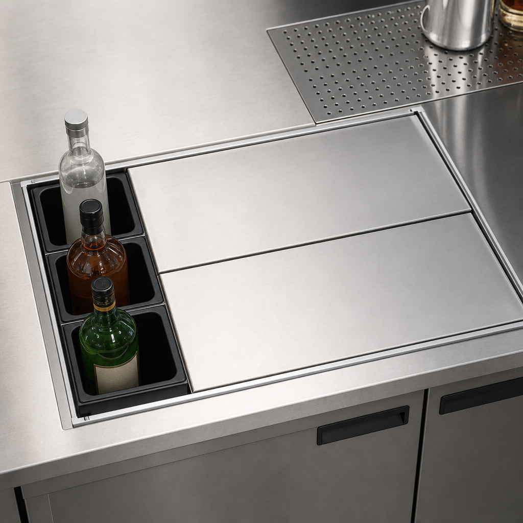 3-Bottle Capacity