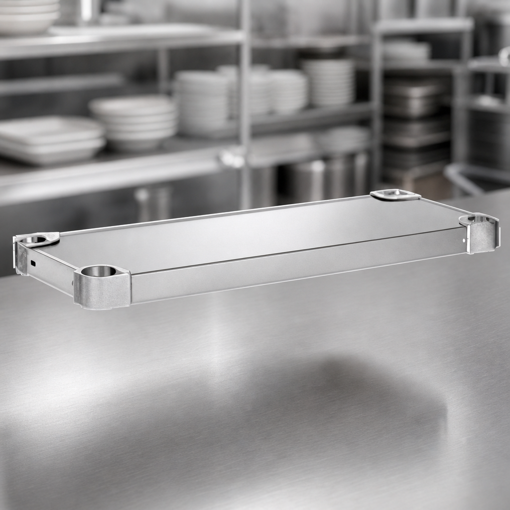 Solid Flat Shelf Surface