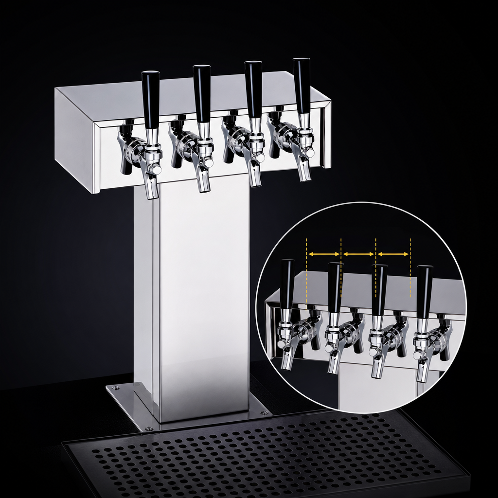 Four-Faucet Capacity