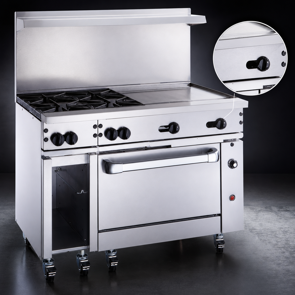 36-Inch Thermostatic Griddle