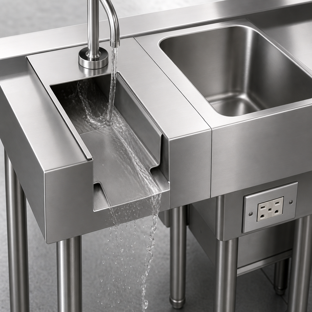 Liquid Waste Chute