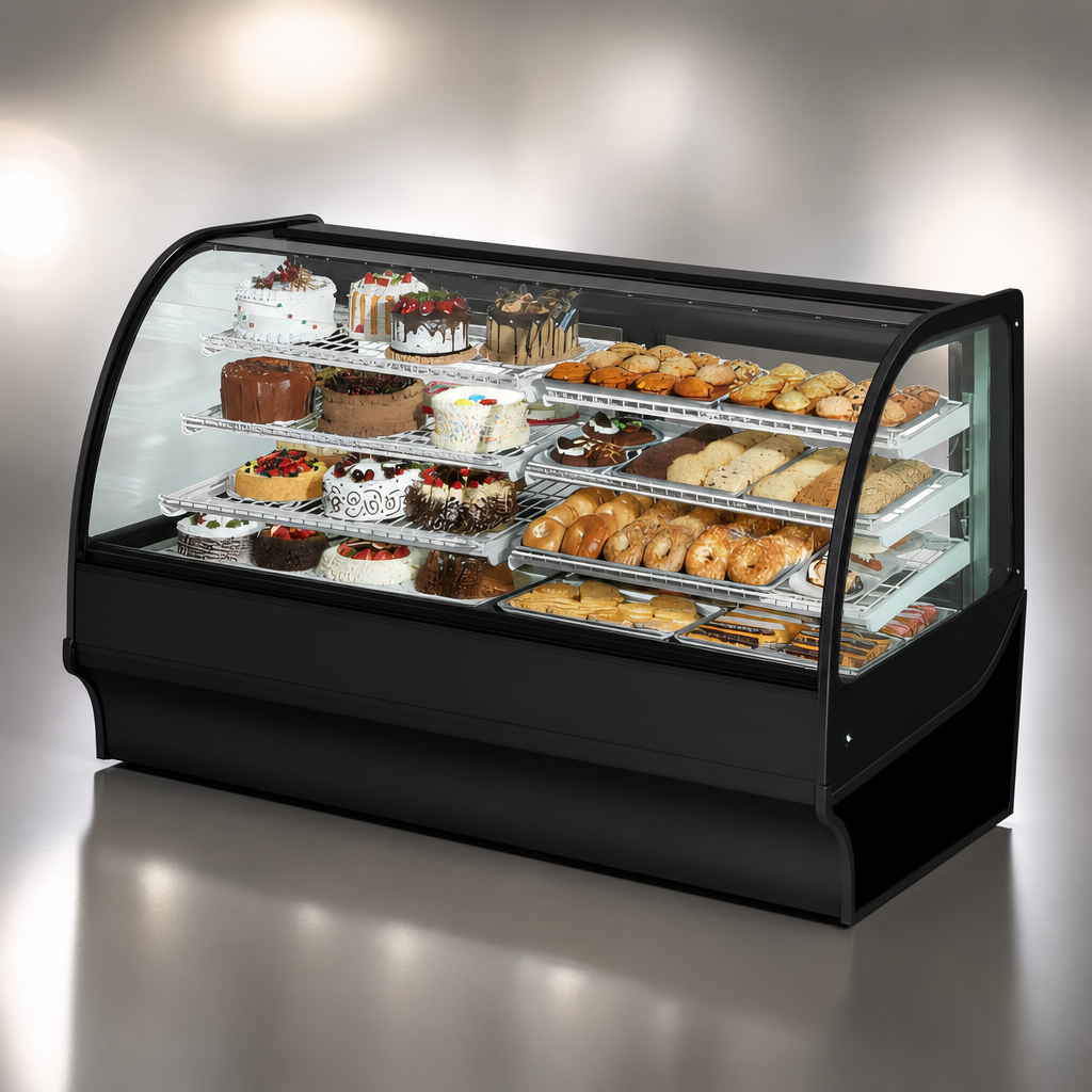Curved Glass Front and Glass Ends