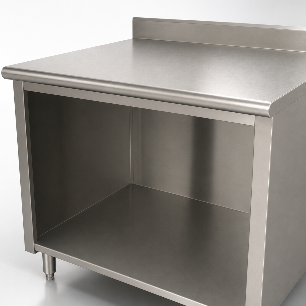 14-Gauge 304 Stainless Steel Top