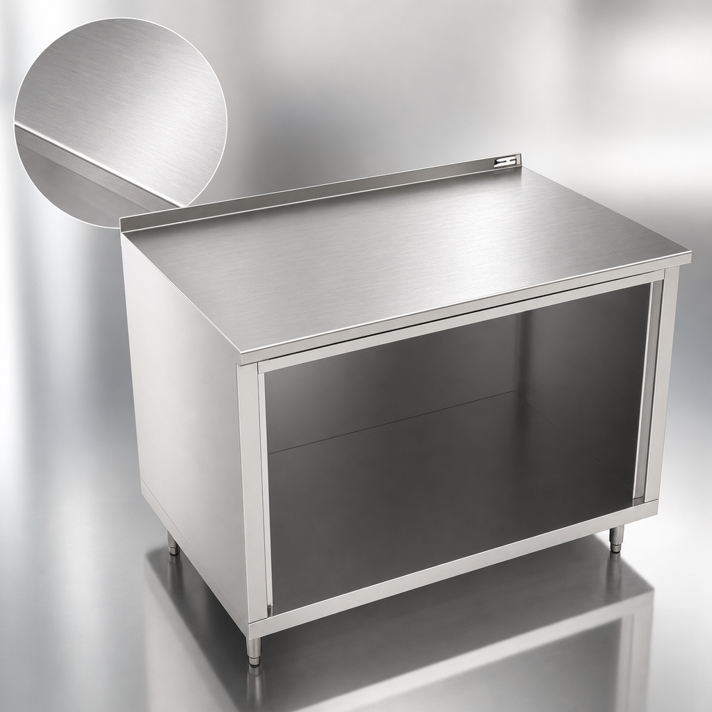 14-Gauge Type 300 Stainless Steel Top