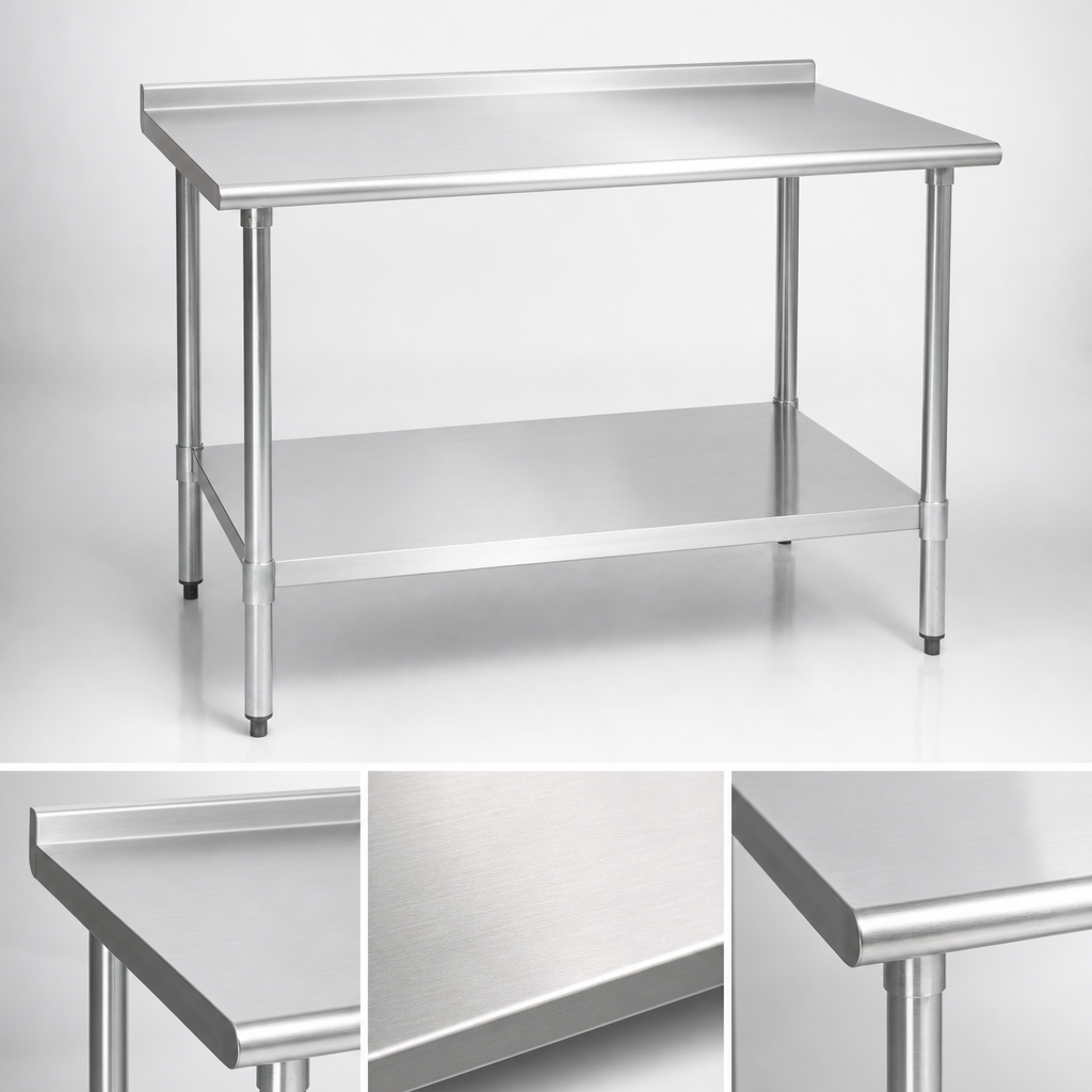 16 Gauge 300 Series Stainless Steel Top