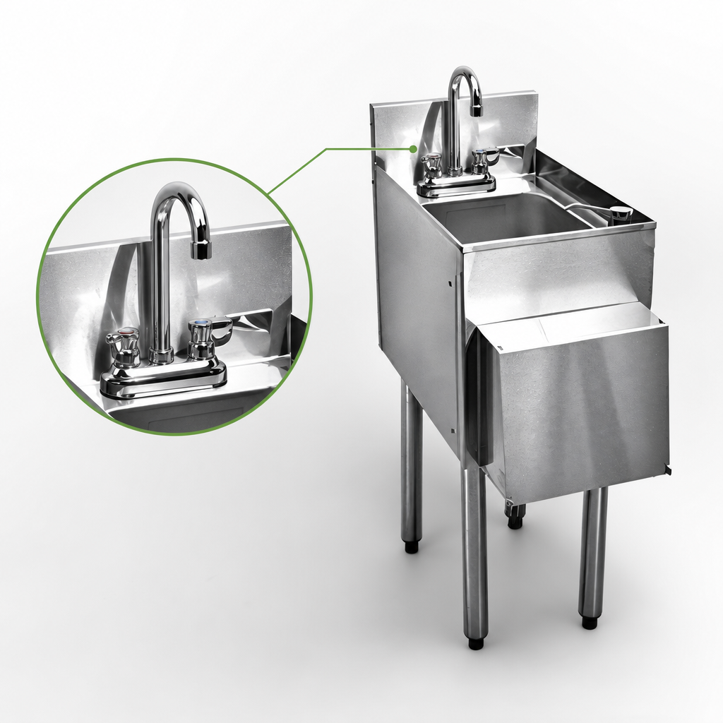 Gooseneck Faucet Included