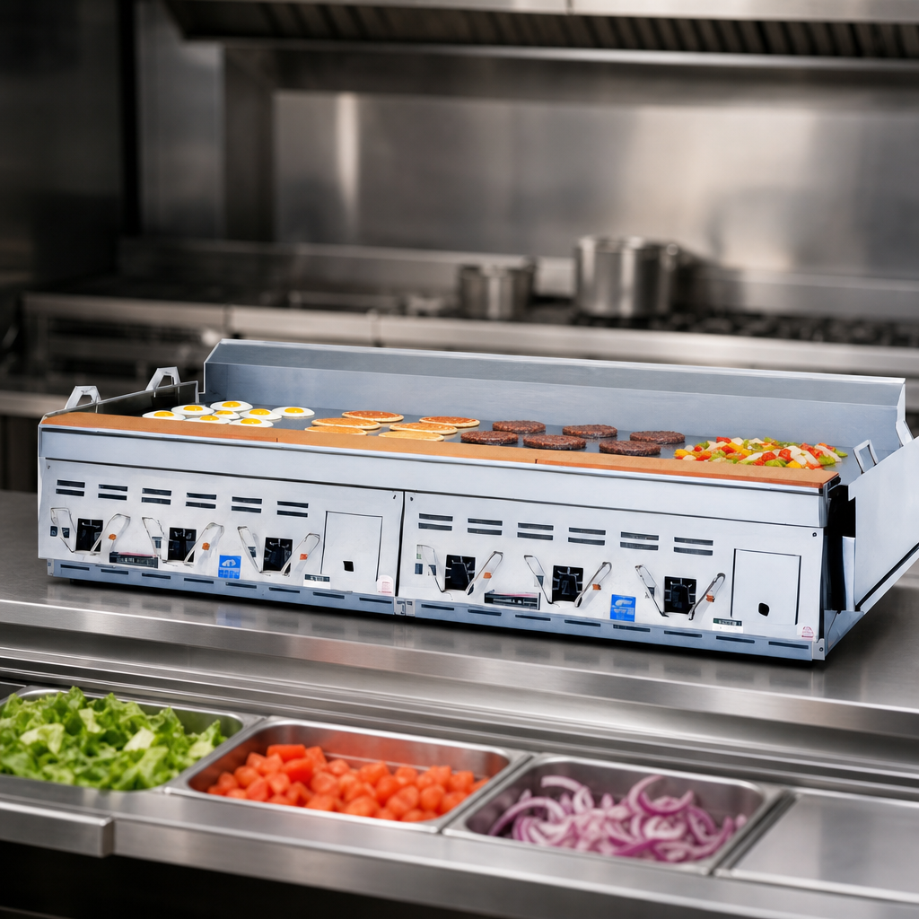 Heavy-Duty Production Griddle