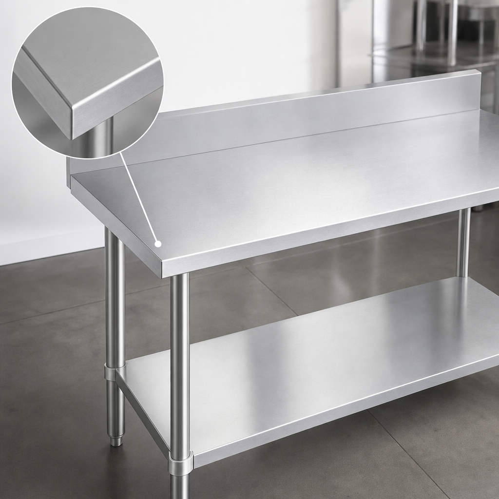 14-Gauge 300 Series Stainless Steel Top