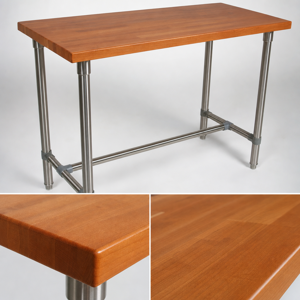 Edge Grain Wood Top
