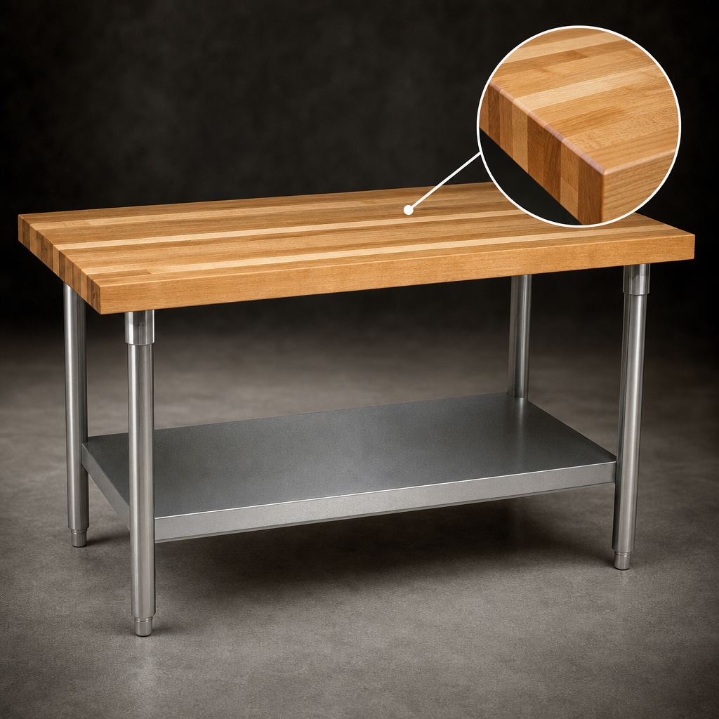 Edge Grain Maple Top