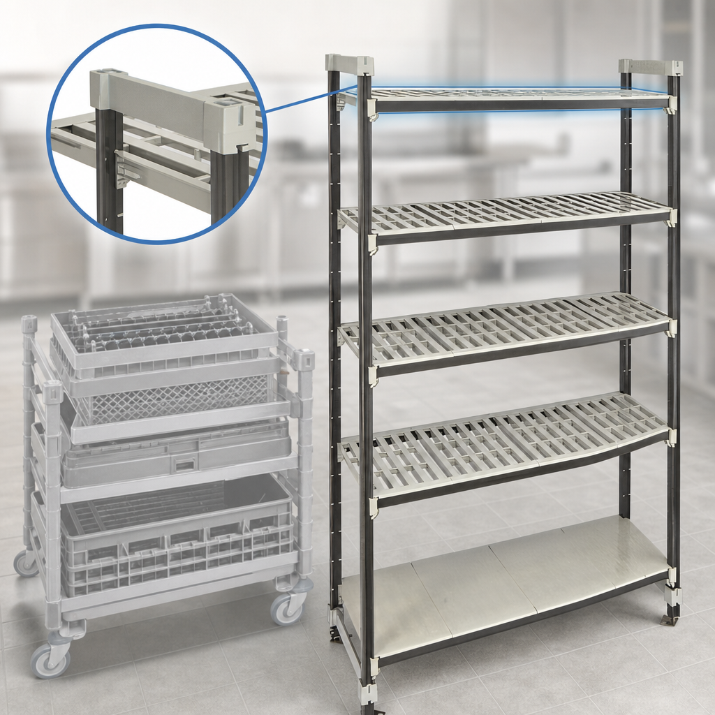 High-Density Top Rail System