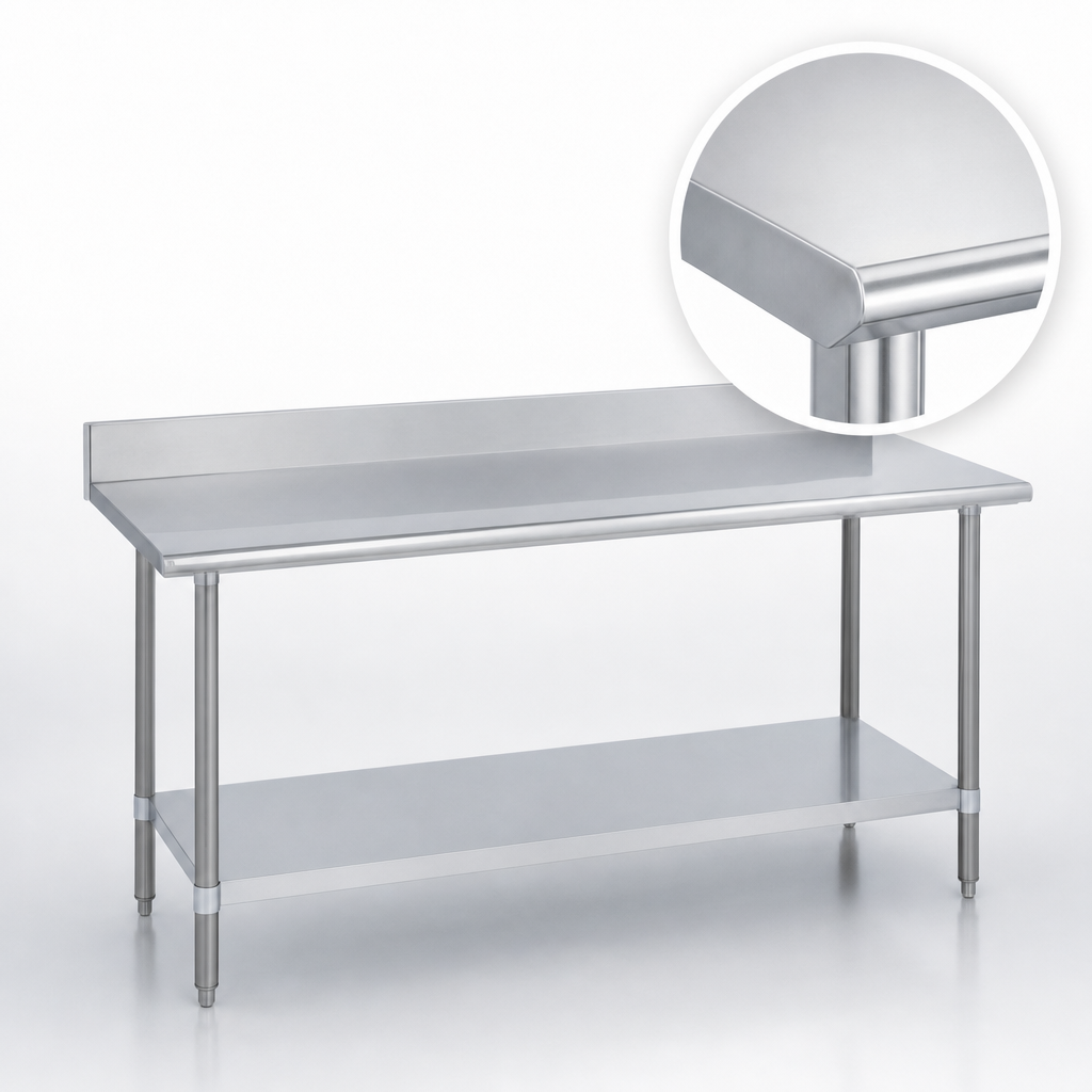 16-Gauge 400-Series Stainless Steel Top