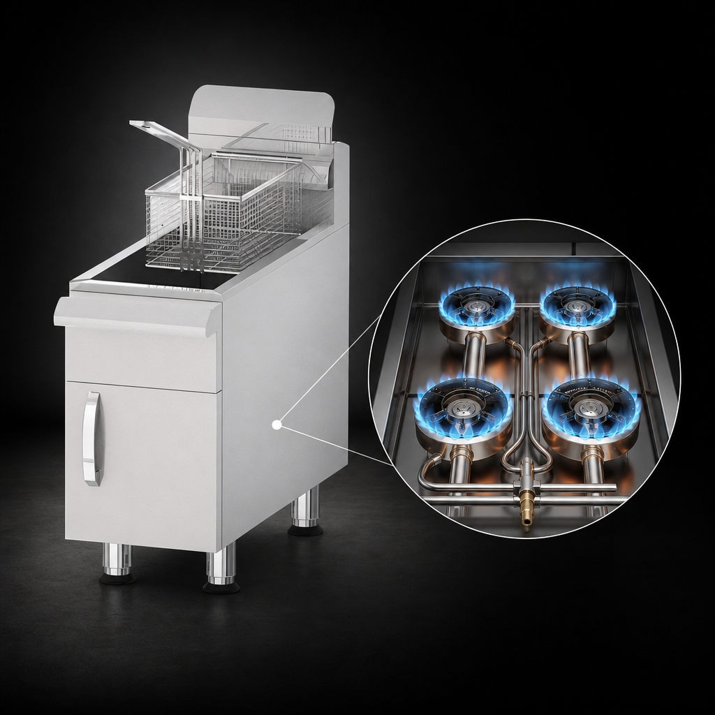 Four-Burner Heating