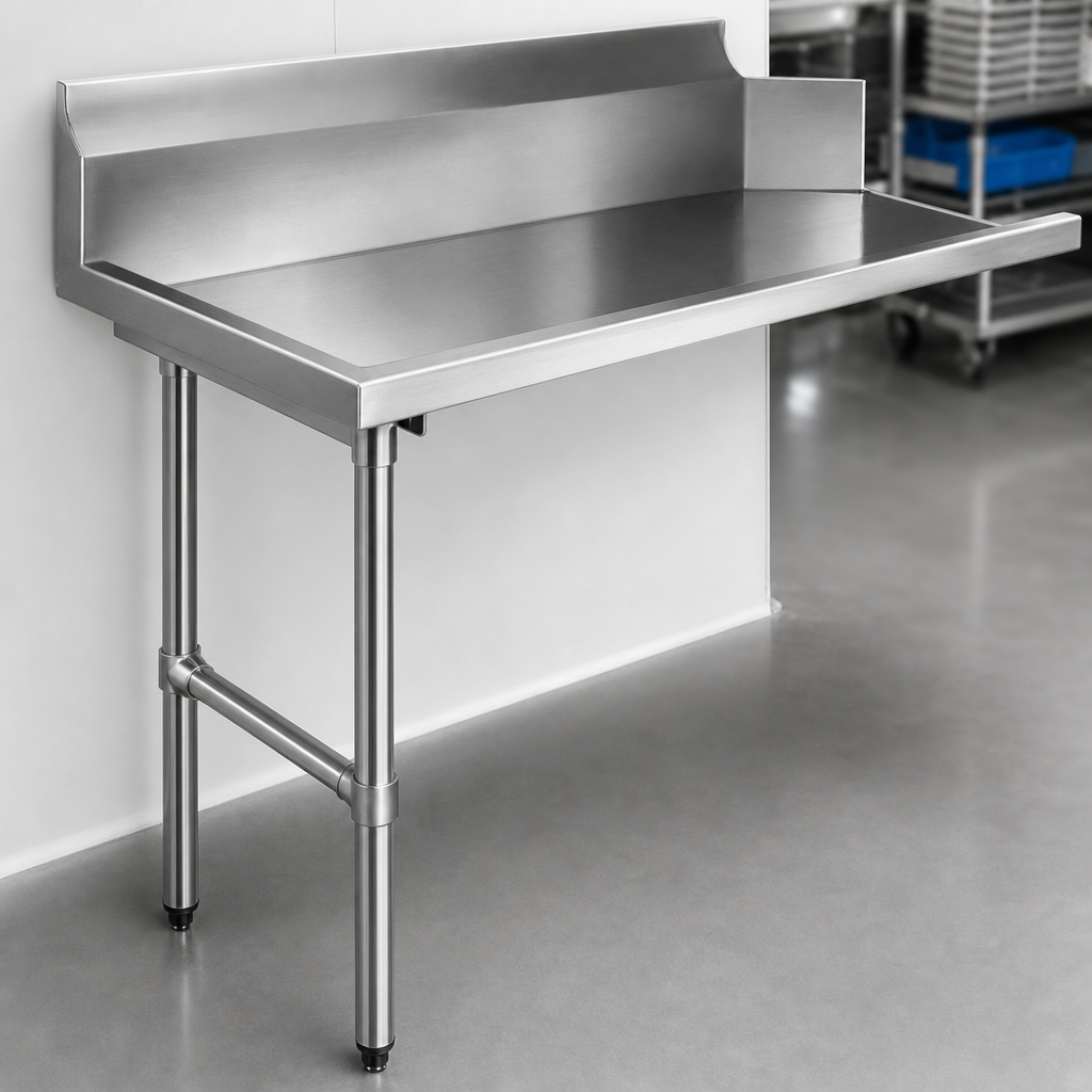 16-Gauge 304 Stainless Steel Top