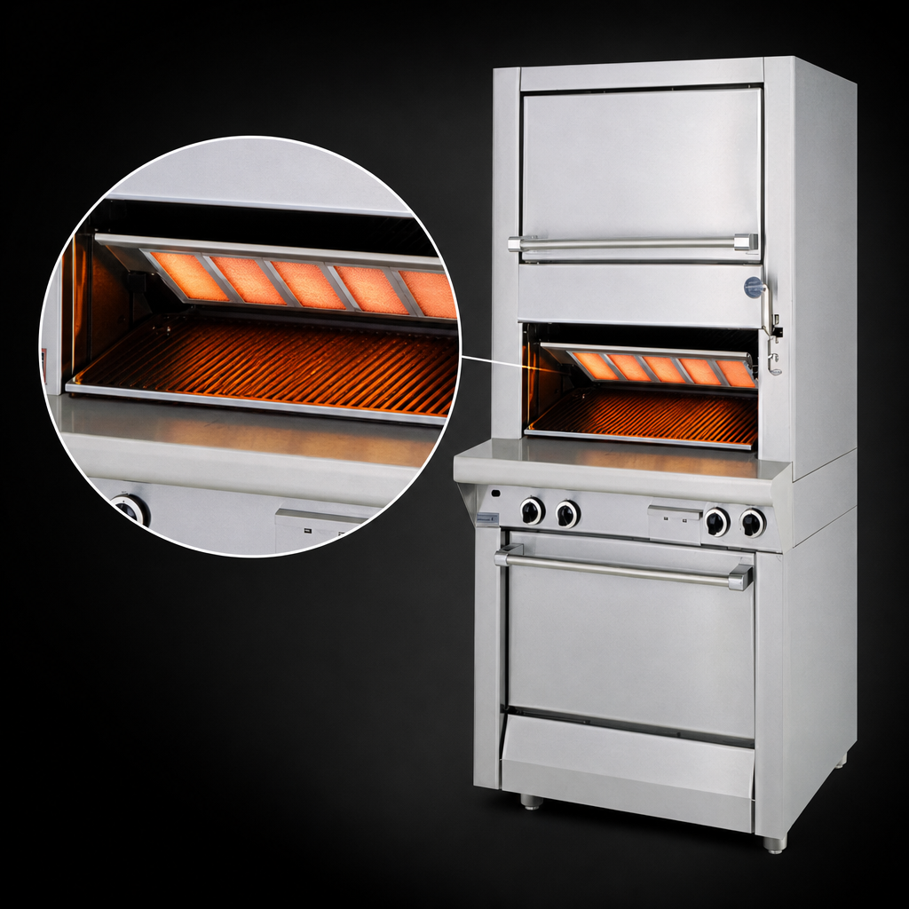 Infrared Broiler Section