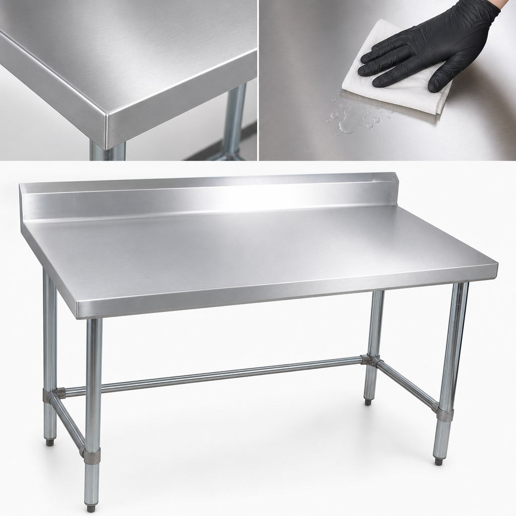 16 Gauge 304 Stainless Steel Top
