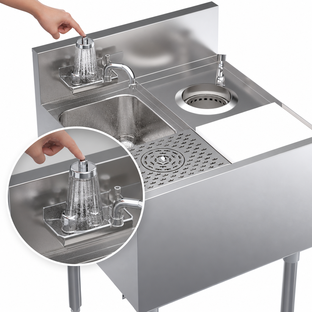 High-Performance Glass Rinser
