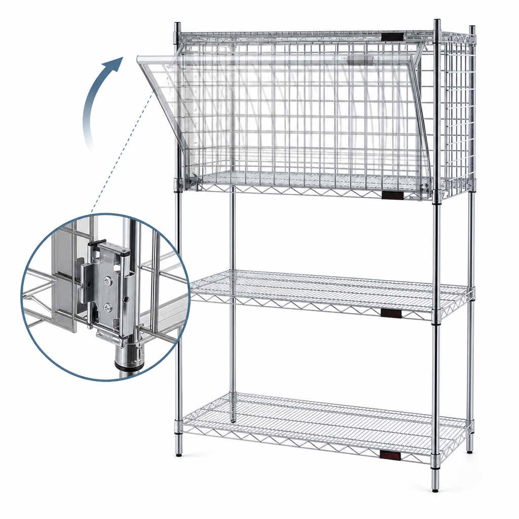 Single Flip-Up Door
